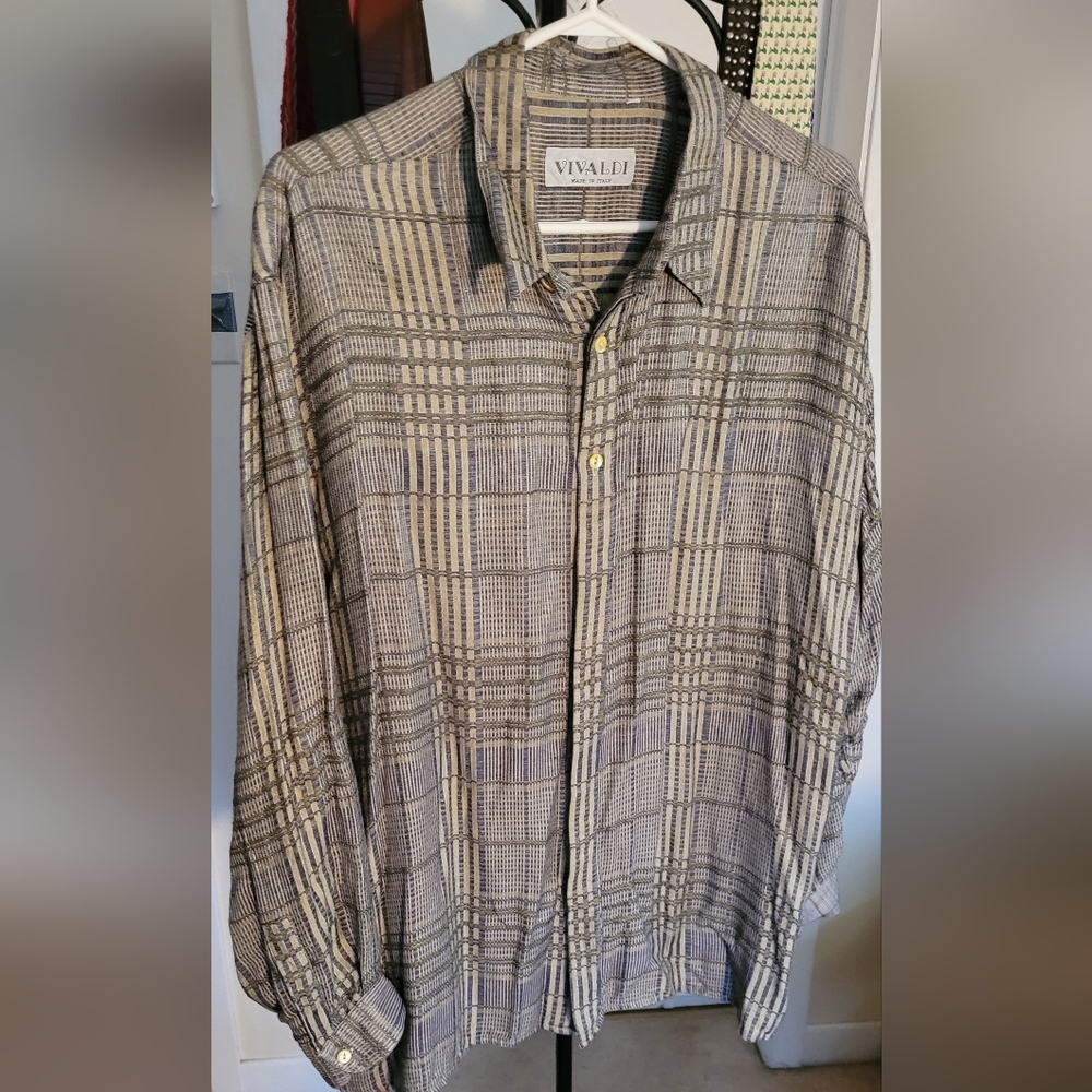Vintage Vivaldi Button-Up Shirt